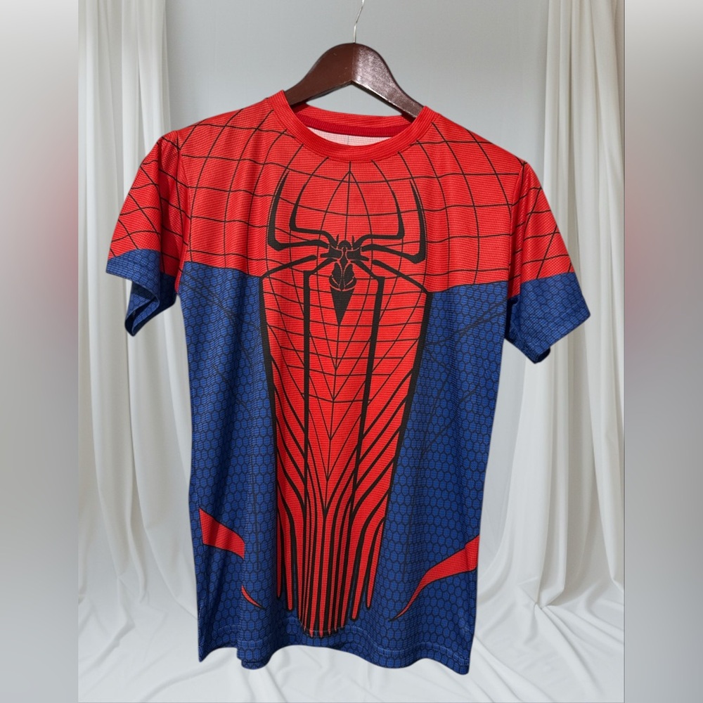 Red and Blue Graphic Men's Tee